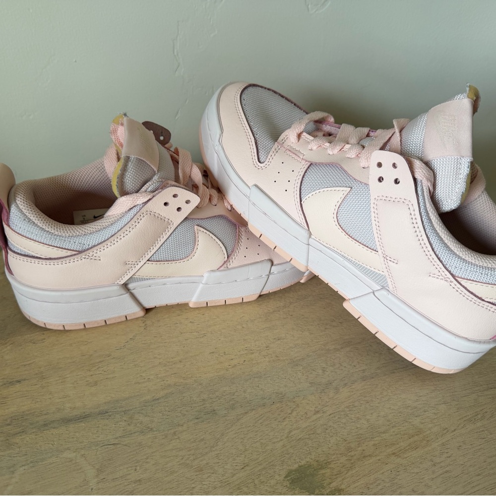 Nike Women’s Dunk Low Disrupt Pale Coral/ Soft Pink Sneakers